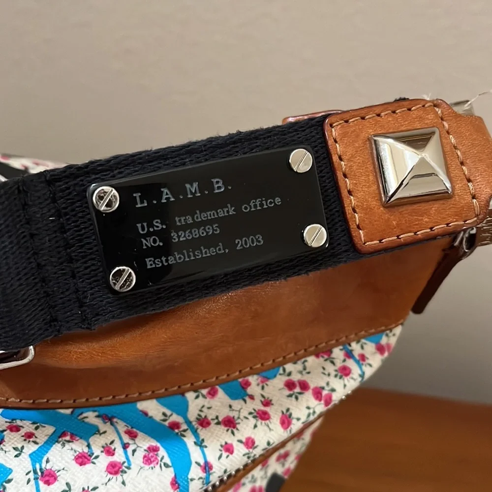 Authentic L.A.M.B Ditzy Graffiti Hobo Handbag - Picture 11 of 17